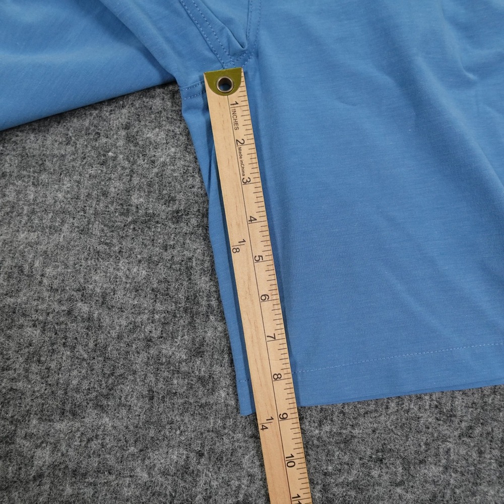 Southern Tide Shorts Boys 14 Blue Heathered T3‎ Gulf Stretch Golf Performance - Picture 6 of 11